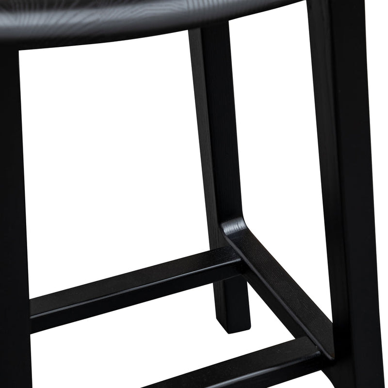 62cm Bar Stool - White