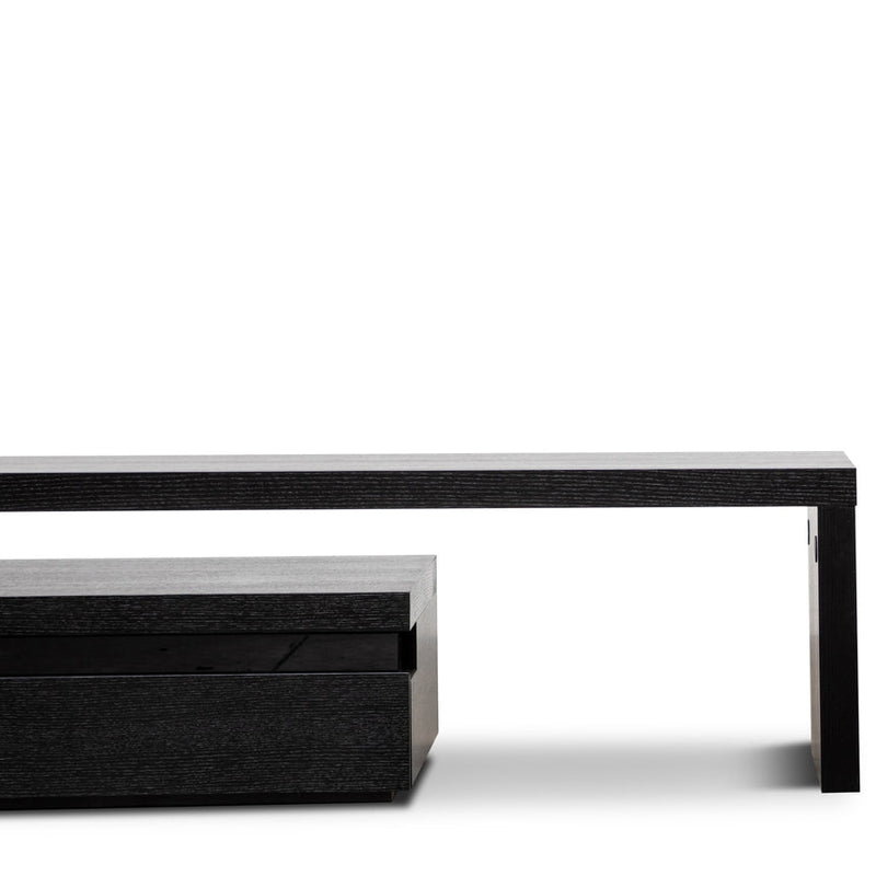 1.7-2.8m TV Entertainment Unit - Lowline - Walnut