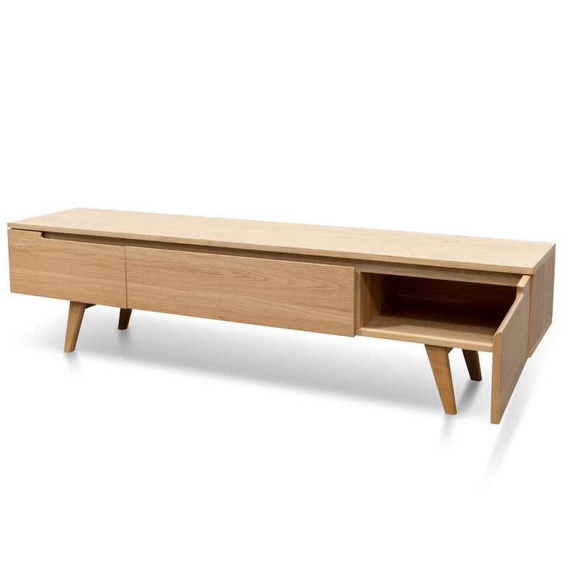 1.8m TV Entertainment Unit - Natural