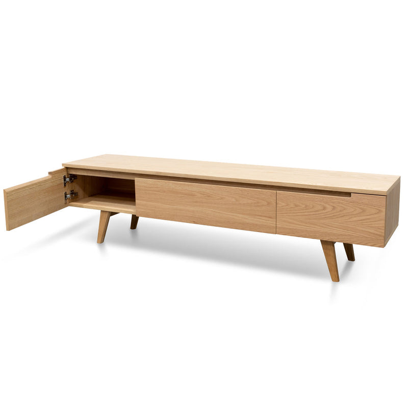 1.8m TV Entertainment Unit - Natural