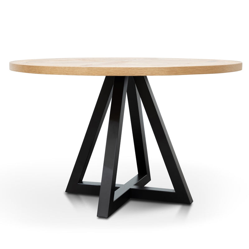 Round Dining Table - Oak