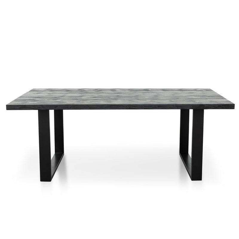 2M Reclaimed Dining Table - Black