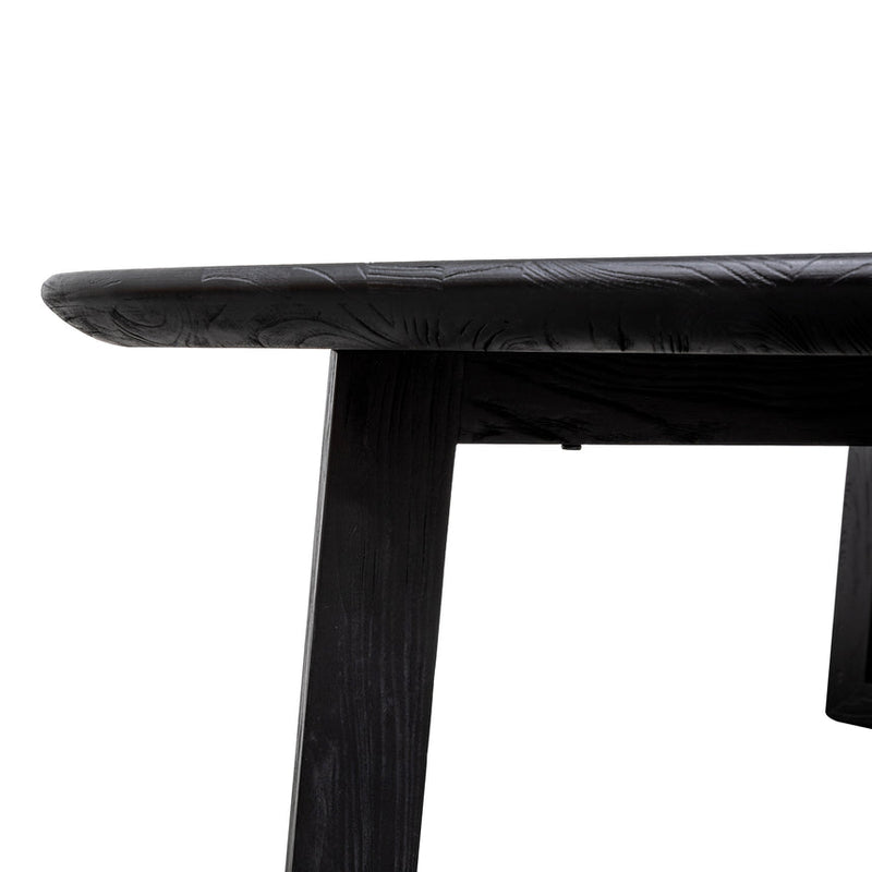 2.2m Dining Table - Black