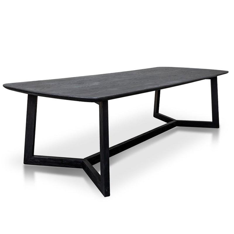 2.2m Dining Table - Black