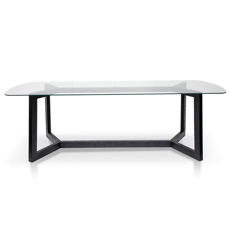 2.2m Dining Table - Black