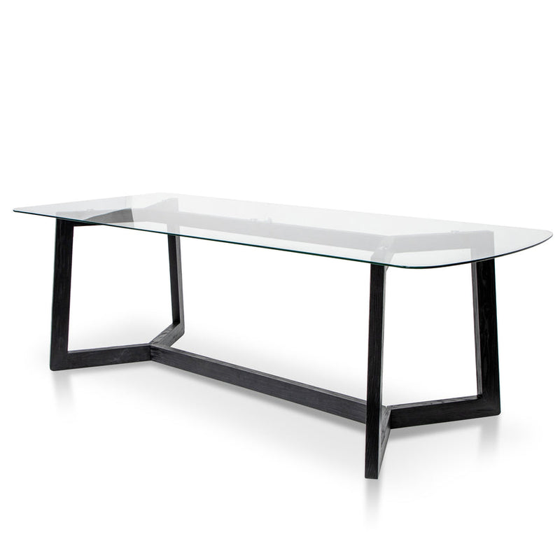 2.2m Dining Table - Black