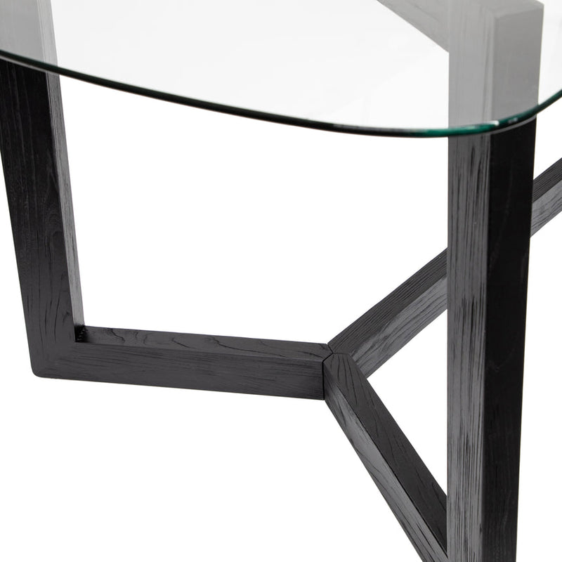 2.2m Dining Table - Black