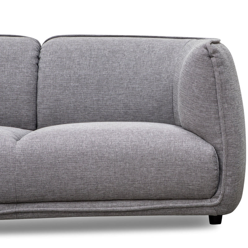 2 Seater Fabric Sofa- Graphite Grey