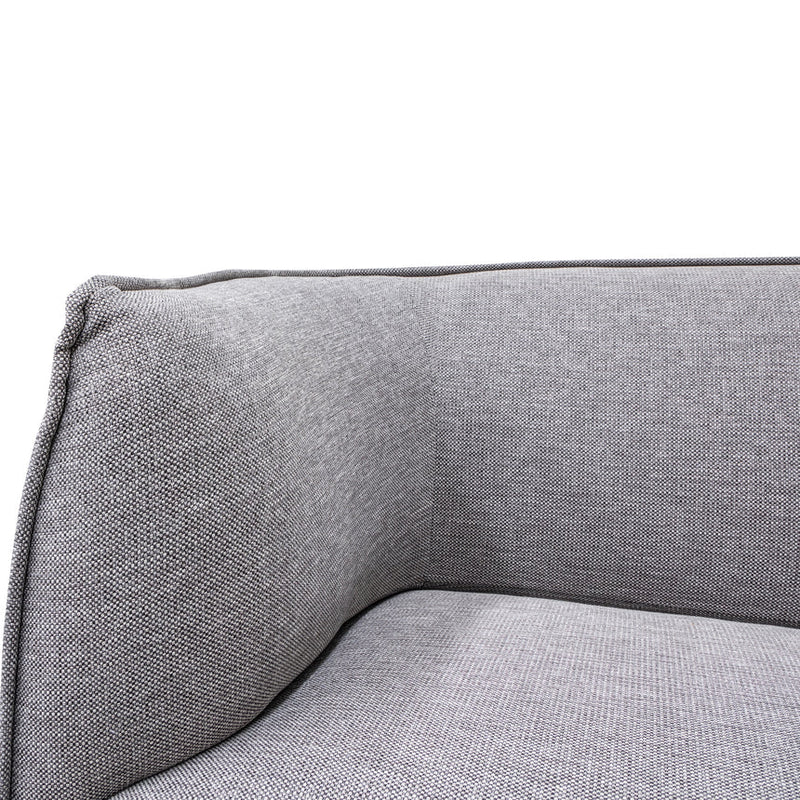 2 Seater Fabric Sofa- Graphite Grey