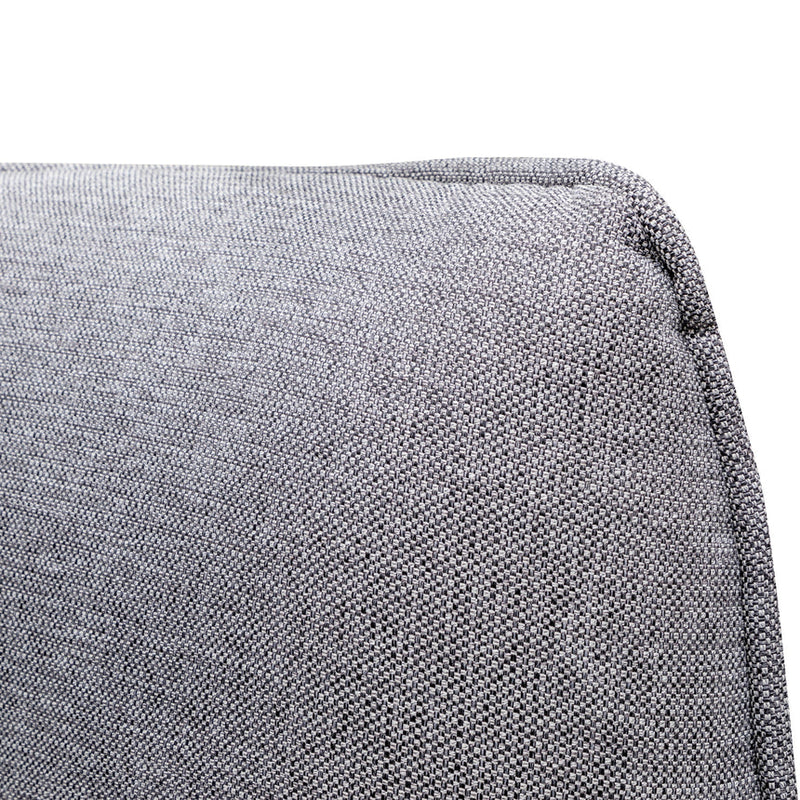 2 Seater Fabric Sofa- Graphite Grey