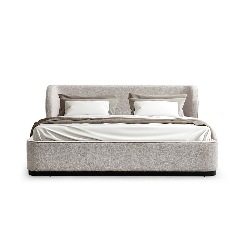 King Bed Frame - Clay Grey