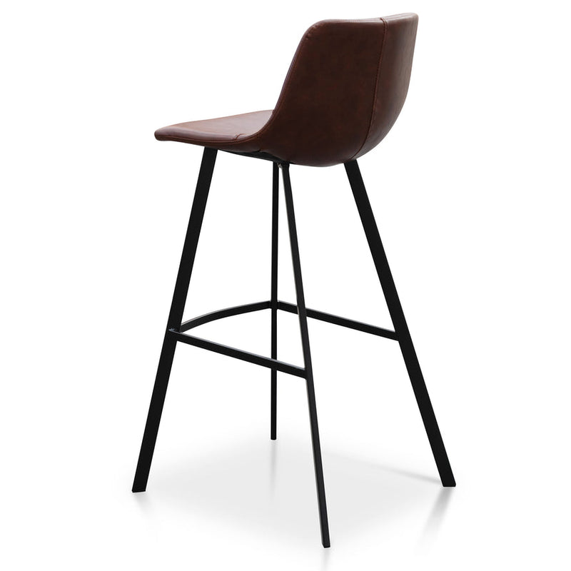 65cm Bar Stool - Spec Charcoal (Set of 2)