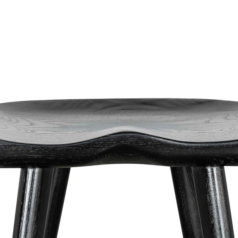 45cm Barstool - Black (Set of 2)