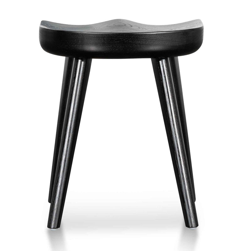 45cm Barstool - Black (Set of 2)