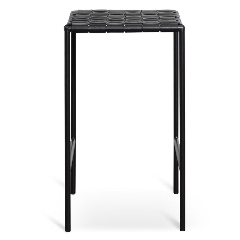 Black Frame Bar stool - Tan (Set of 2)