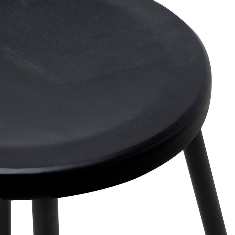 65cm Barstool - Full Black