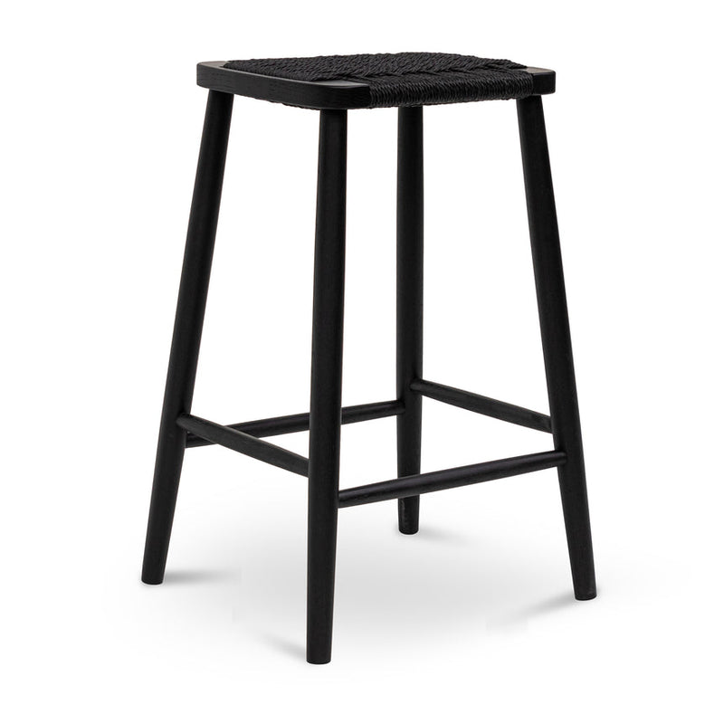 65cm Rattan Bar Stool - Natural