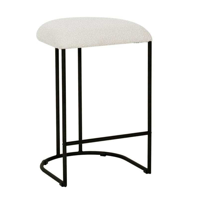 65cm Bar Stool - White Rabbit (Set of 2)