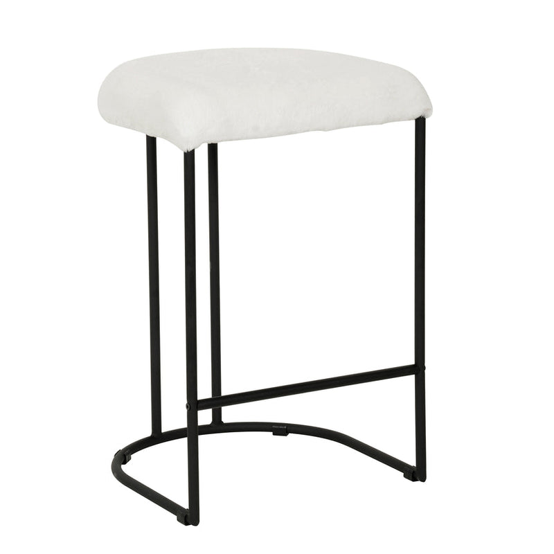 65cm Bar Stool - Cloud Fur (Set of 2)