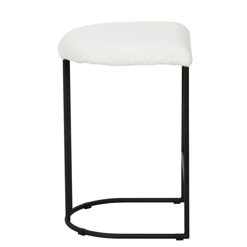 65cm Bar Stool - White Rabbit (Set of 2)