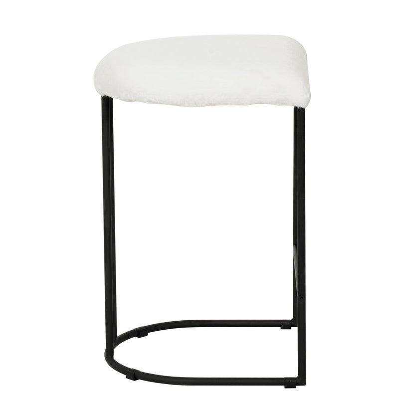 65cm Bar Stool - Cloud Fur (Set of 2)