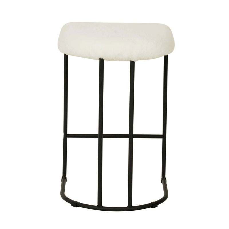 65cm Bar Stool - Cloud Fur (Set of 2)