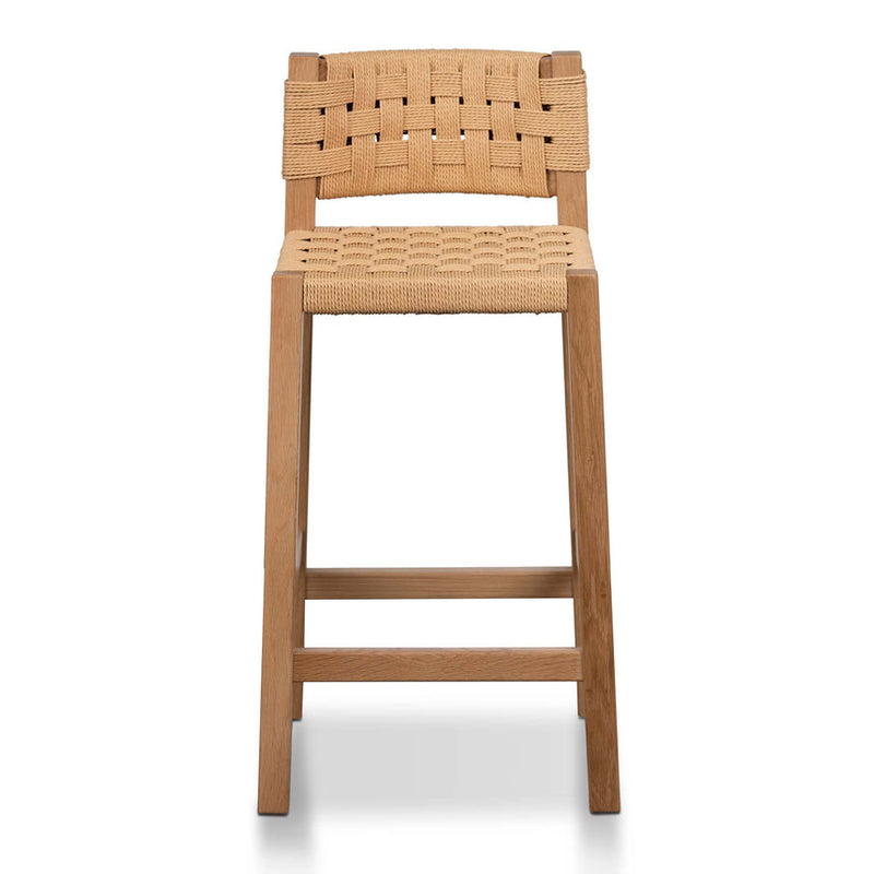 Rattan Bar Stool - Black