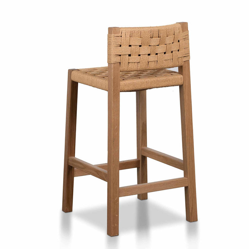 Rattan Bar Stool - Black