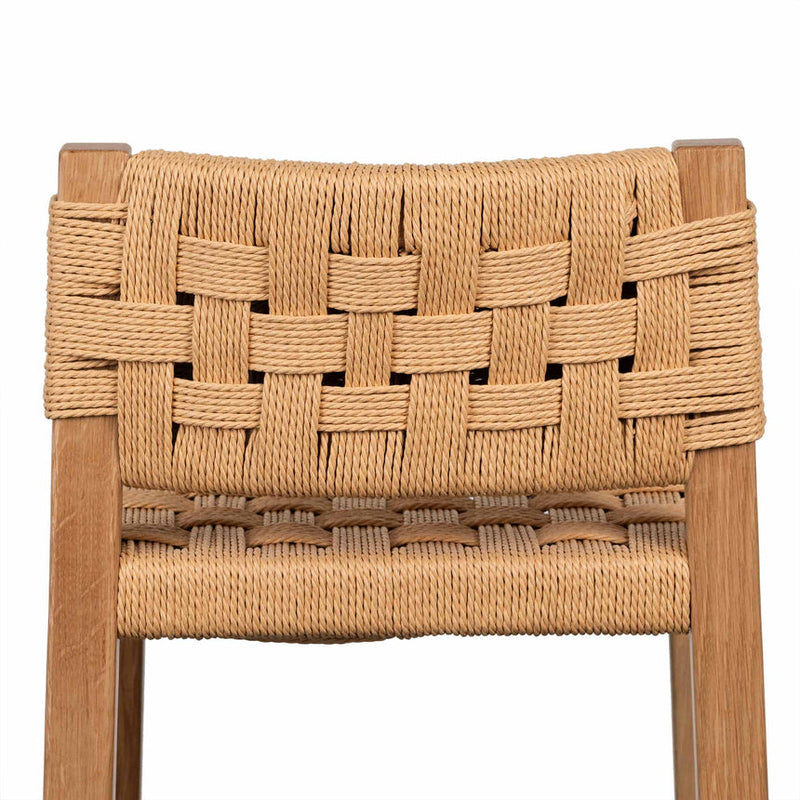 Rattan Bar Stool - Black