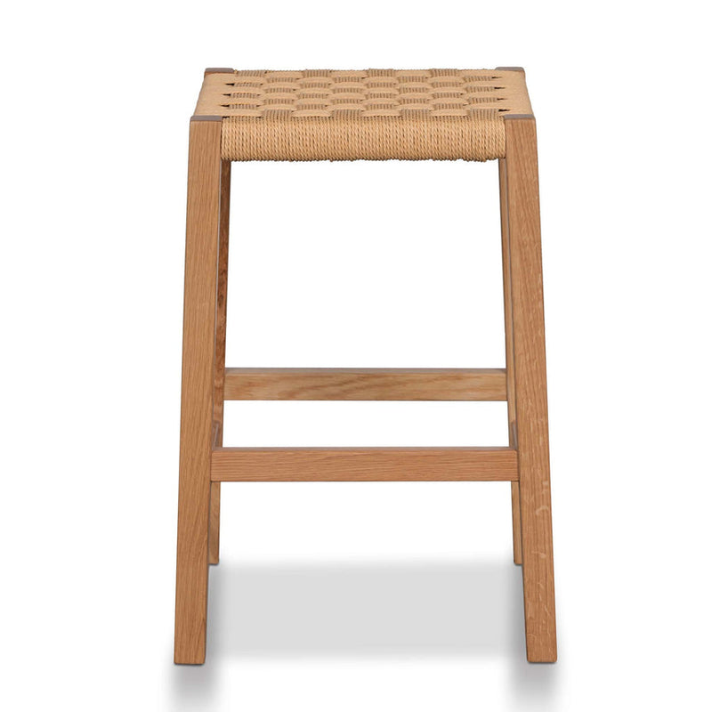 Rattan Bar Stool - Black