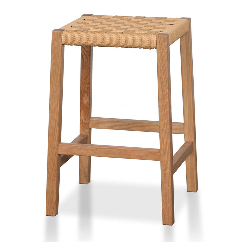 Rattan Bar Stool - Black