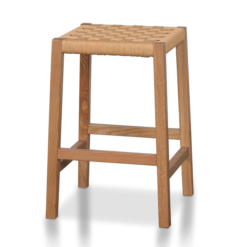 Rattan Bar Stool - Black