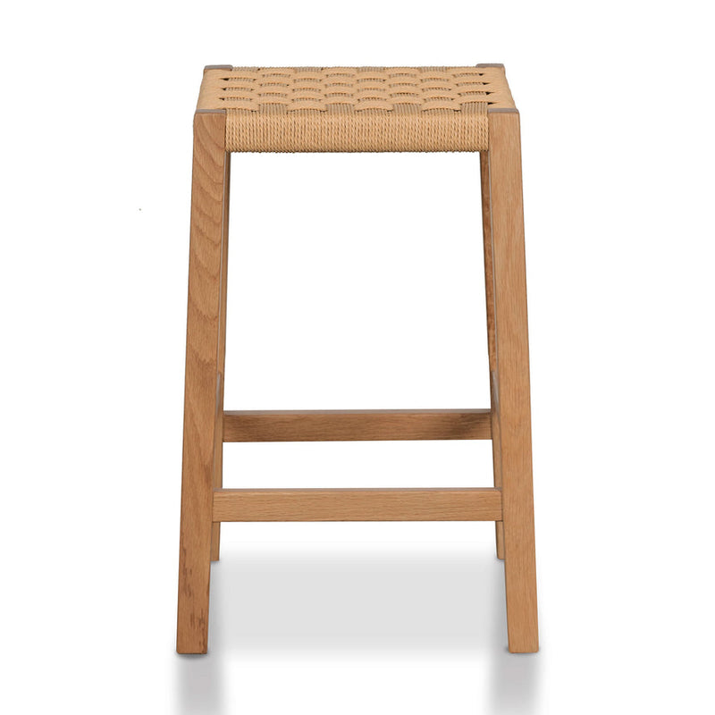 Rattan Bar Stool - Black