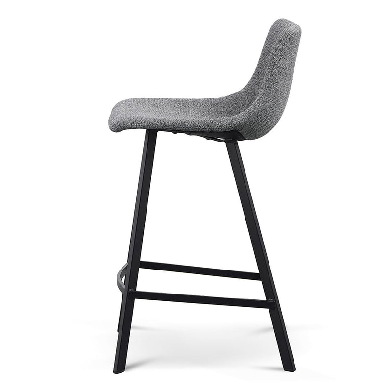 65cm Bar Stool - Spec Charcoal (Set of 2)