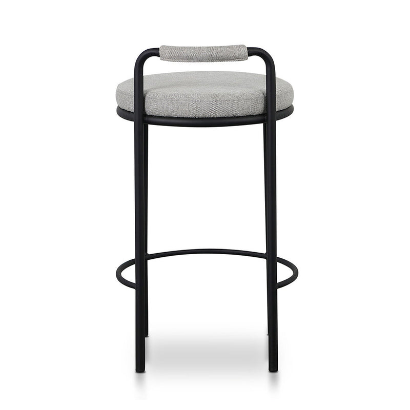 x2 65cm Bar Stool - Charcoal Grey (Set of 2)