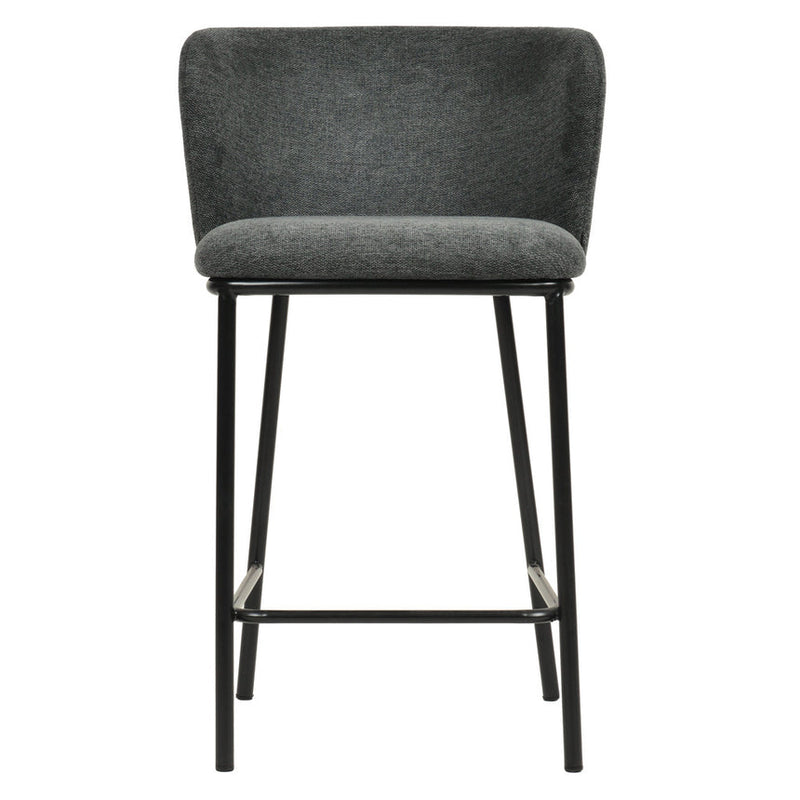 65cm Bar Stool - Coastal Light Grey (Set of 2)