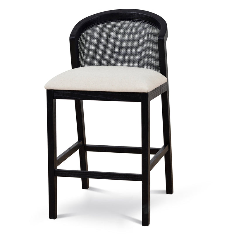 Fabric Barstool - Light Beige