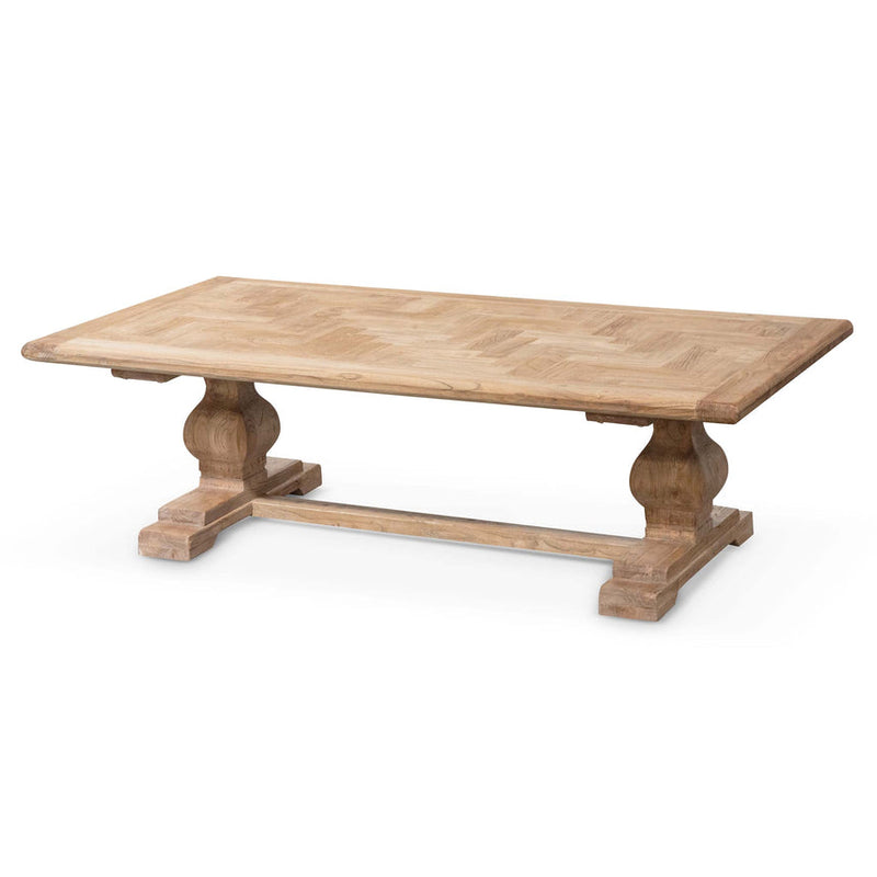 1.5m Reclaimed Wood Coffee Table - Natural