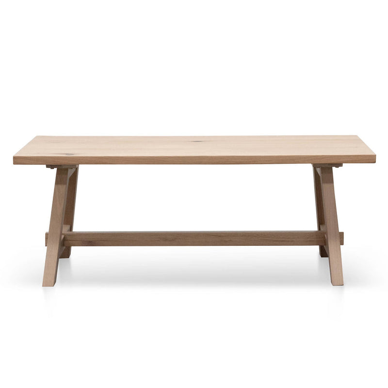 1.2m Wooden Console Table - Washed Natural