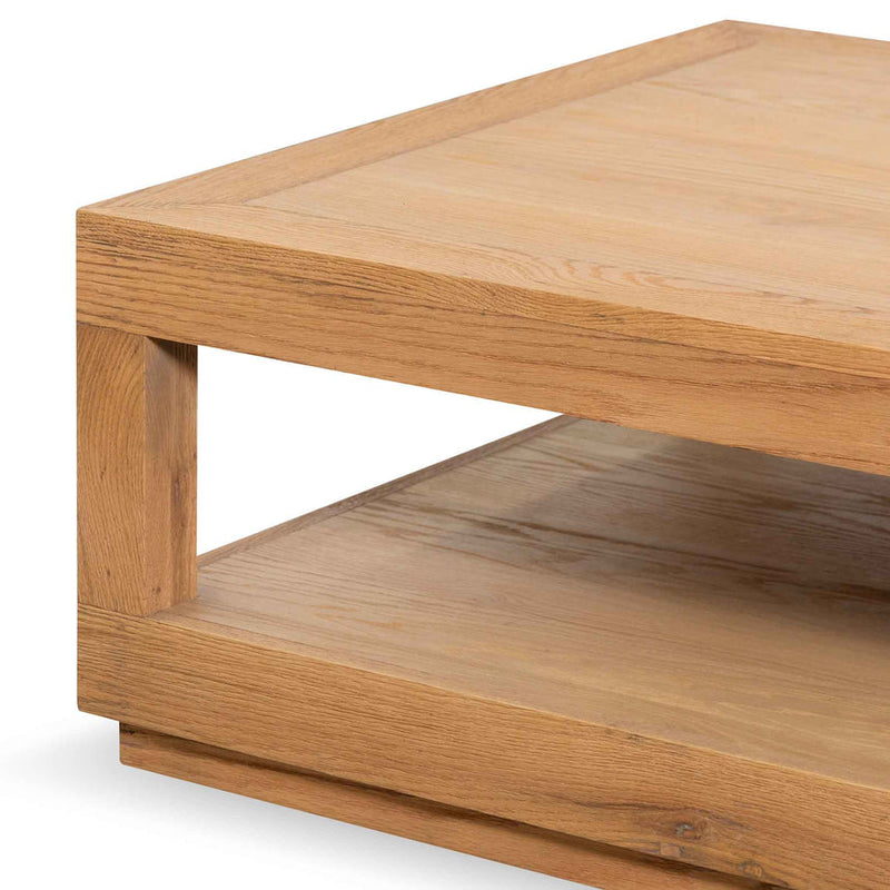 1.4m Wooden Coffee Table - Distress Natural