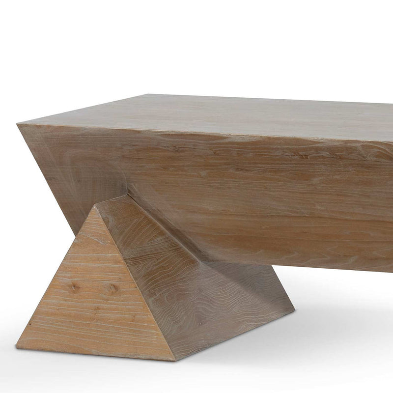 1.52m Elm Coffee Table - Natural