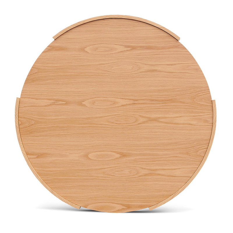 1.1m Round Coffee Table - Natural