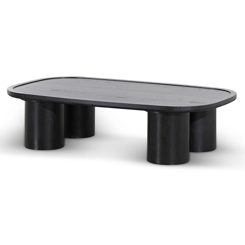 1.4m Coffee Table - Full Black