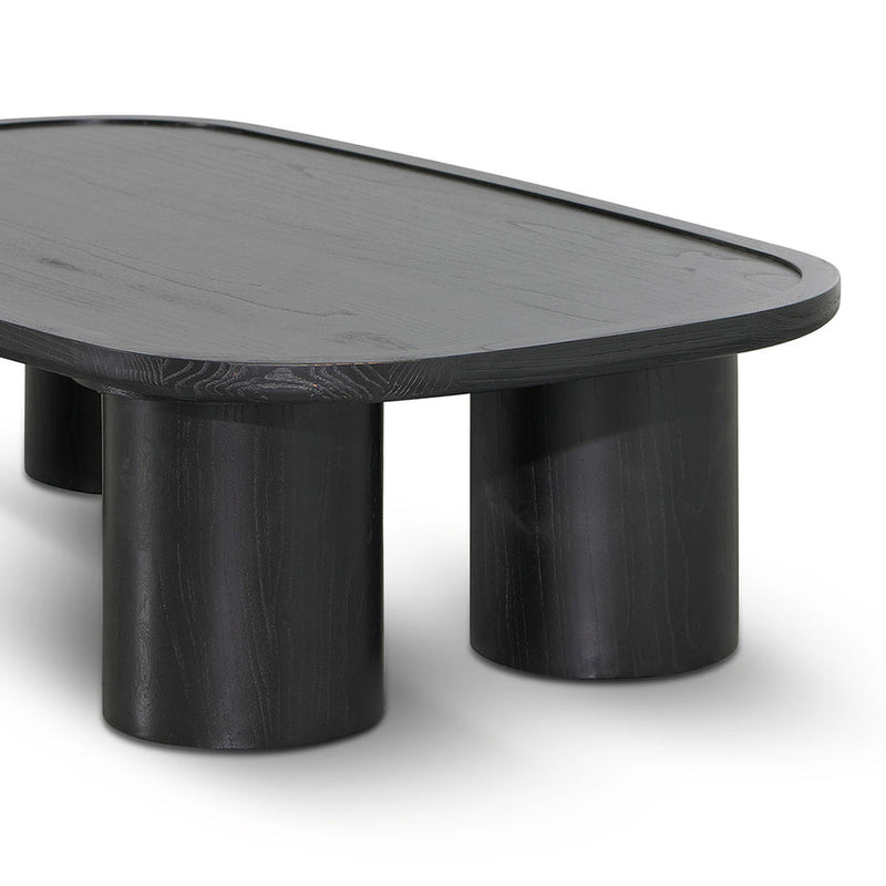 1.4m Coffee Table - Full Black