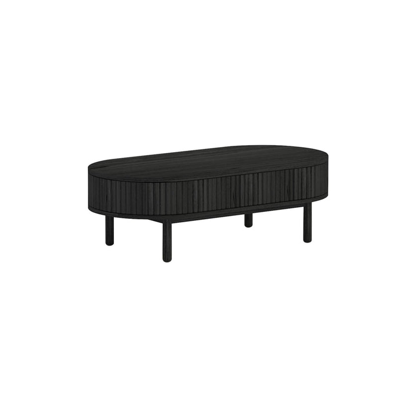 1.2m Coffee Table - Full Black