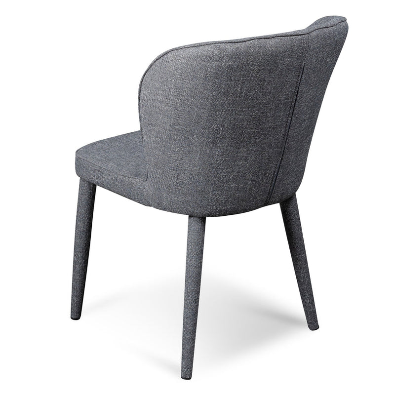 Fabric Dining Chair - Dark Grey