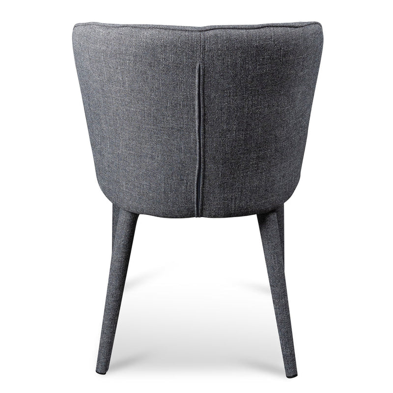 Fabric Dining Chair - Dark Grey