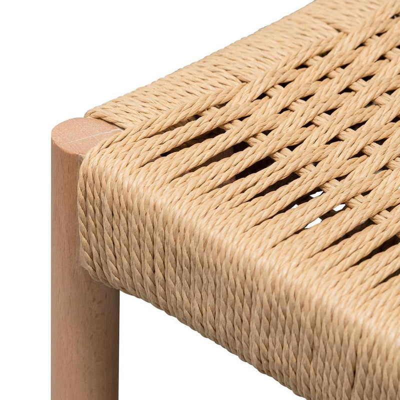 Rope Seat Dining Chair - Natural (Set of 2)