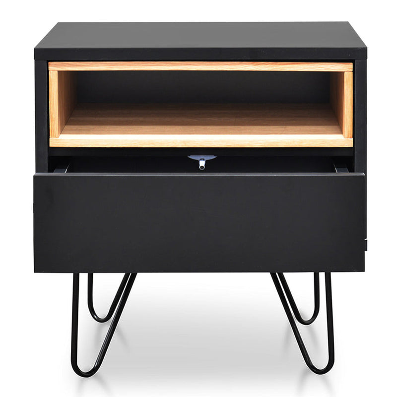 Bedside Table - Black