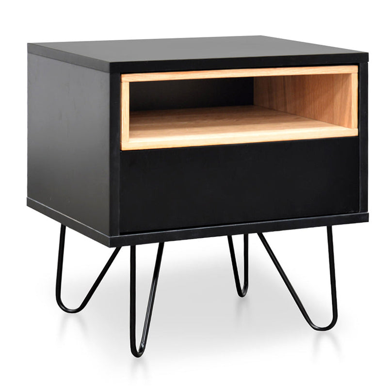 Bedside Table - Black